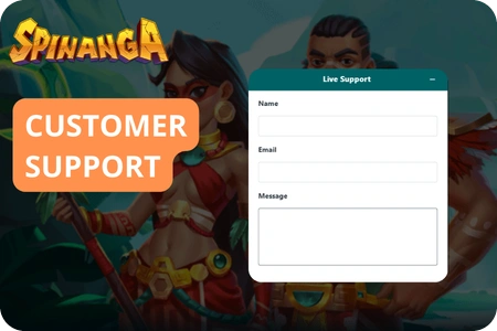 spinanga casino customer support
