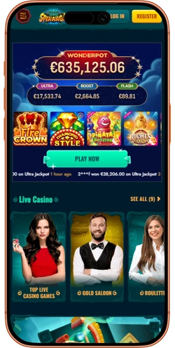 jackpot du casino spinanga
